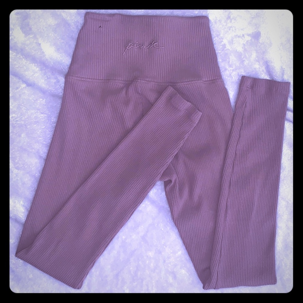 PINK VS Yoga mauve super soft leggings❤️❤️